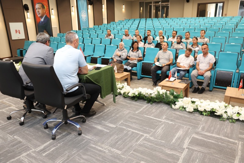 2025-2026 Eğitim-Öğretim Yılı Hazırlıkları Kapsamında Koruma ve Güvenlik Personeline Yönelik Bilgilendirme ve Değerlendirme Toplantısı