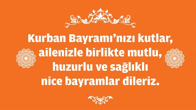 Bayram Mesajı